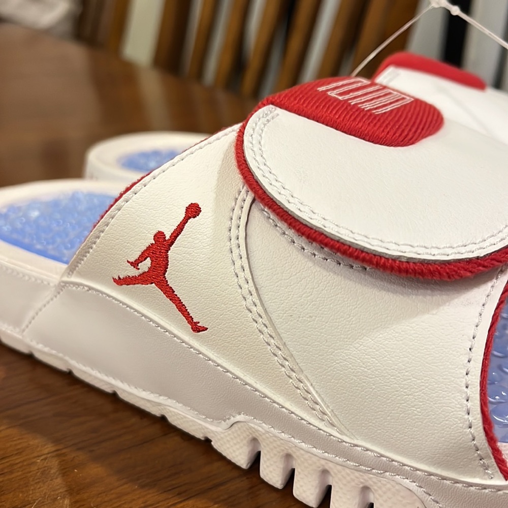 Nike Air Jordan Hydro XI Retro Slides Sandals Shoes new AA1336 166 Mens Size 12 - Picture 9 of 14
